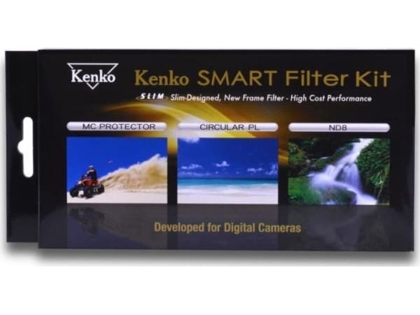 Kenko Smart - Suodatinpaketti - pyöreä polarisaattori/neutraalitiheys/suojaus - 72 mm
