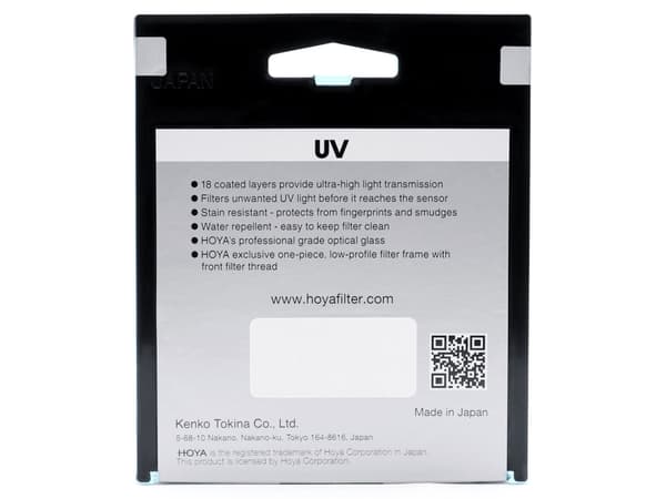 Hoya Fusion ONE UV, 5,8 cm, Ultrafiolett kamerafilter, 1 stykker