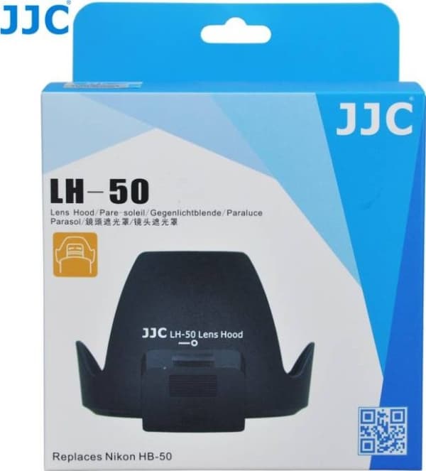 JJC Motlyshette Hb-50 Hb50 For Nikon Nikkor Af-s 28-300 mm / Sideåpning