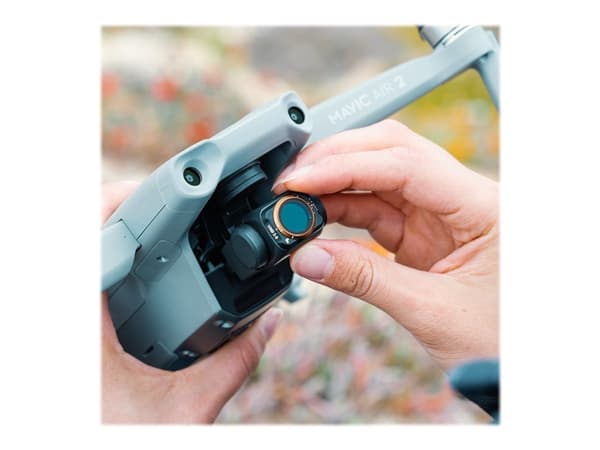 PolarPro VND - Cinema Series. Mavic Air 2, Valoa vähentävä suodin, 2 kpl