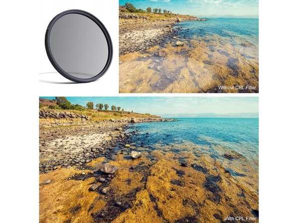 Kf Filter Polariserende Filter Cpl K&f Hd Mc Slim C 55mm / Kf01.1436