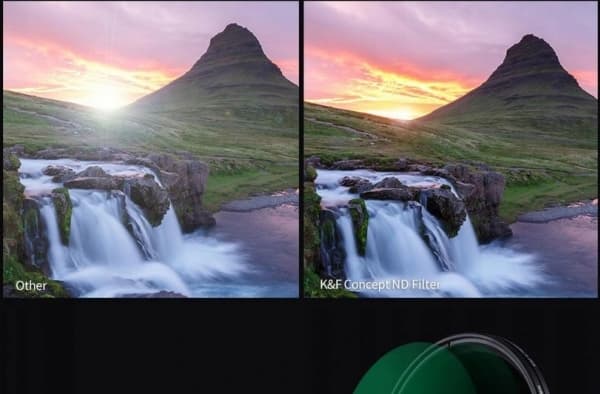 Kf-suodatin 49mm Kf X Fader harmaa säädettävä Nd8-nd128 / Kf01.1454