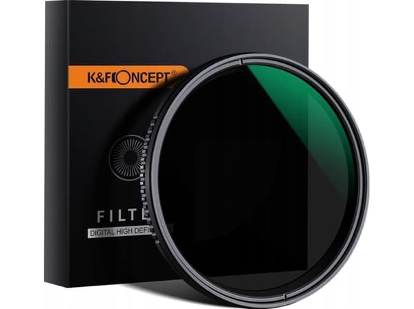 K&F filter ND filter 52mm ADJUSTABLE gray FADER ND8-ND2000 KF () - 101379