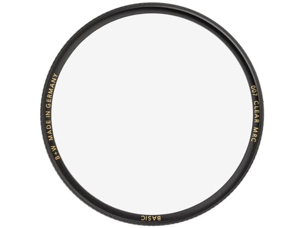 B+W 007 BASIC, 77 mm, Klart kamerafilter, Flerbestandig belegg (MRC), 1 stykker