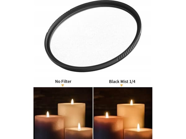 K&F suodatin K&F suodatin HD diffuusori Musta sumu 1/4 K&F 82mm 82mm 82mm