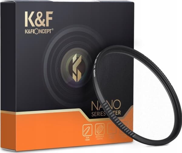 K&F Filter HD Black Mist Diffusion Filter 1/4 K&F 62mm 62mm