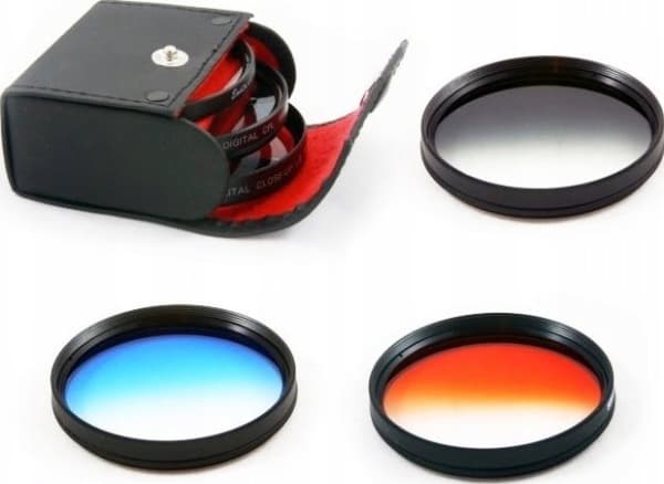 Halvfiltersett Filter for 62mm