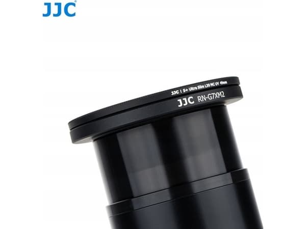 JJC-suodatin + kansi CANON G7X MARK II / G7X / G5X -malleihin
