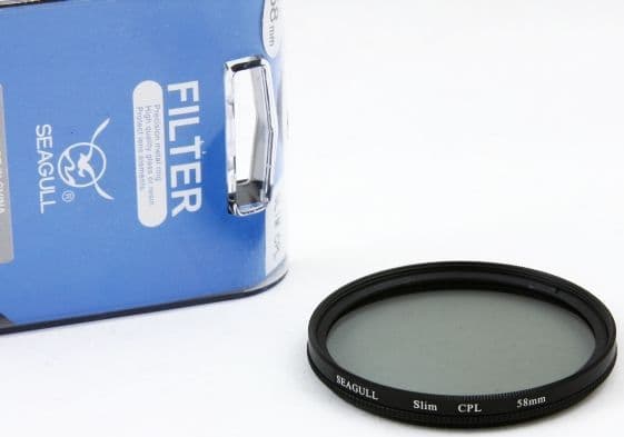 Måkefilter CPL SLIM 62mm polarisasjonsfilter