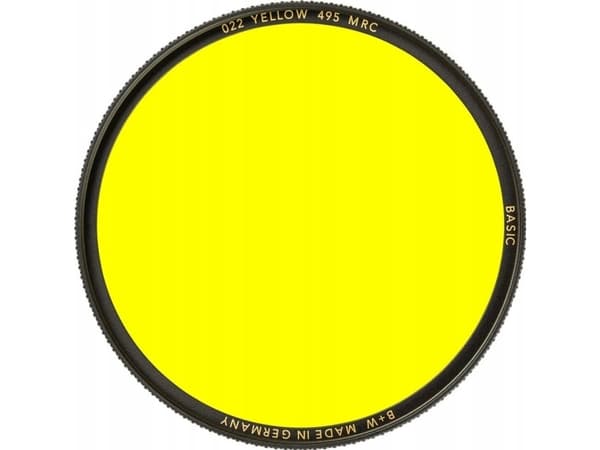Filtr B+W B+W Filter 58mm yellow 495 MRC Basic