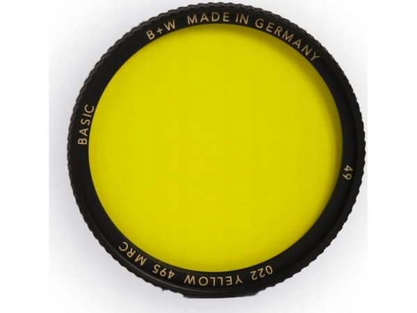 Filtr B+W B+W Filter 58mm yellow 495 MRC Basic