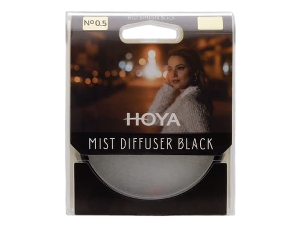 Hoya Mist Diffuser Black No0.5, 58 mm, Diffusjonskamerafilter, Ingen belegg, 1 stykker