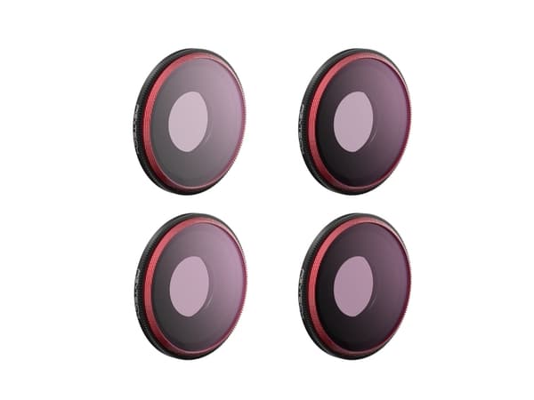 PGYTECH P-32C-013, Kameran suodatinsarja, Kaksipuolinen pinnoite, 4 kpl