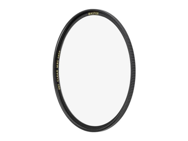B+W 007 Clear, 8,2 cm, Klart kamerafilter, Multi Resistant Coating (MRC) Nano, 1 styck