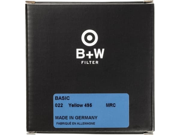 Filtr B&W International B+W Filter Yellow 495 MRC Basic 67mm
