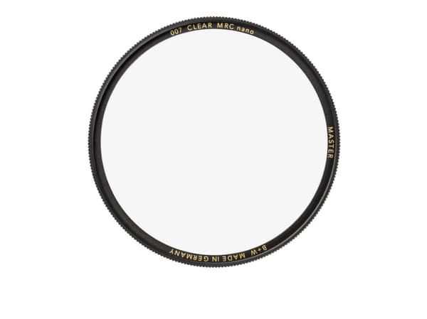B+W 007 Clear, 7,7 cm, Klart kamerafilter, Multi Resistant Coating (MRC) Nano, 1 styck