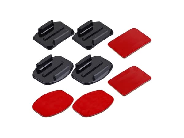 Set of Puluz stickers and mounts for spot cameras (including Insta360 X4 / X5 / DJI Osmo Action 5 Pro).