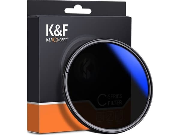 Kf Filter 72mm Kf Filter X Fader Grå Justerbar Nd2-nd400 / Kf01.1404