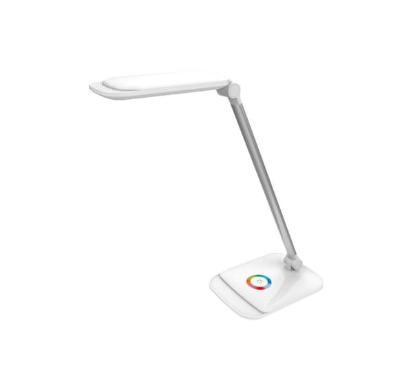 Platinet bordslampa med USB-laddare PDLQ60 12W (43804)