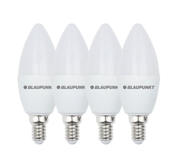 Blaupunkt LED-lampa E14 595lm 7W 2700K 4st