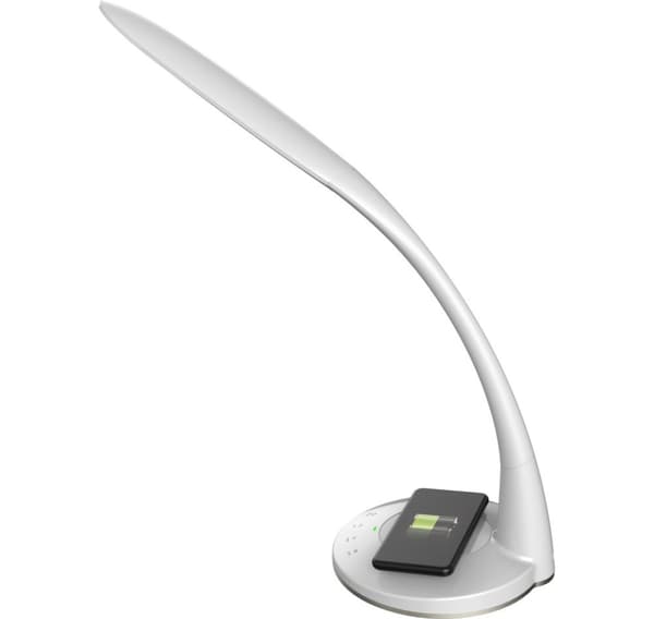Platinet bordslampa med QI laddare PDLU15 18W (44125)