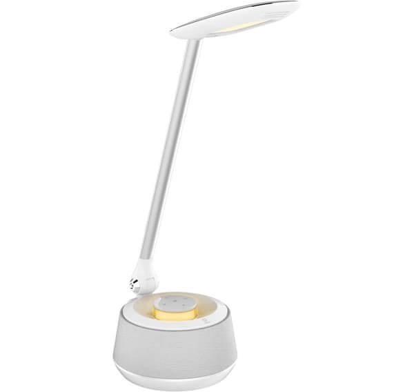 Platinet-pöytävalaisin kaiuttimella ja USB-laturilla PDLU9A 18W (44123)