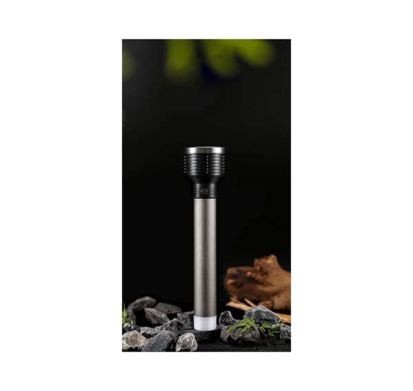 Platinet-taskulamppu 5W 2400mAh, harmaa (45771)