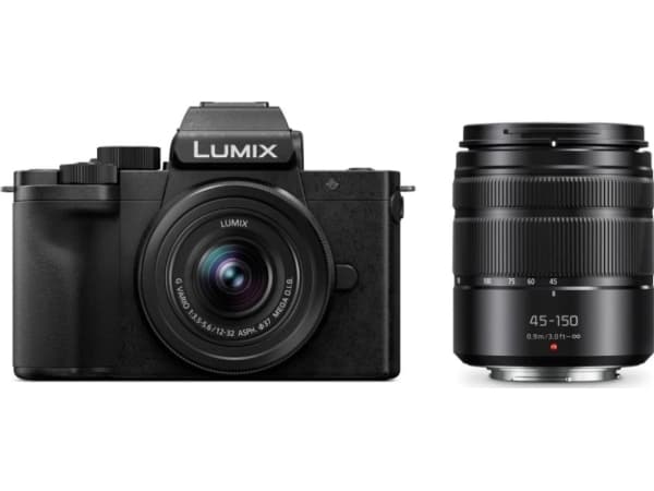 Panasonic Lumix DC-G100D schwarz+ H-FS 12-32+ 35-100E (DC-G100DWEGK)