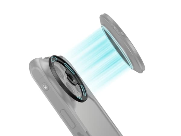 SmallRig 3840C, Filter holder adapter ring, 5.2 cm, Black, Aluminium, SmallRig iPhone 11-iPhone 15 cages, 55 mm