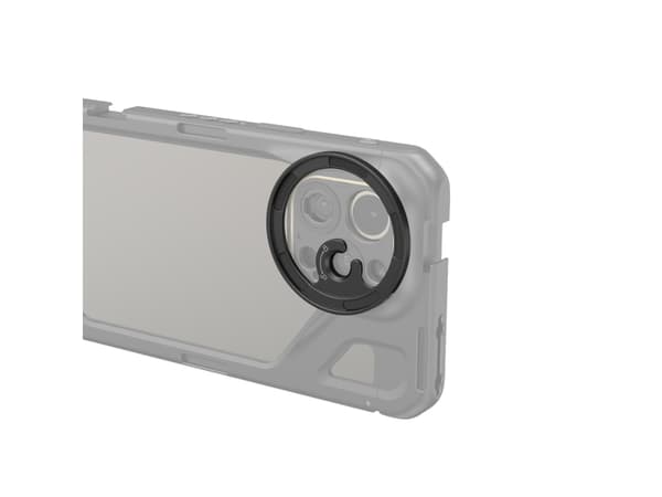 SmallRig 3840C, Filter holder adapter ring, 5.2 cm, Black, Aluminium, SmallRig iPhone 11-iPhone 15 cages, 55 mm