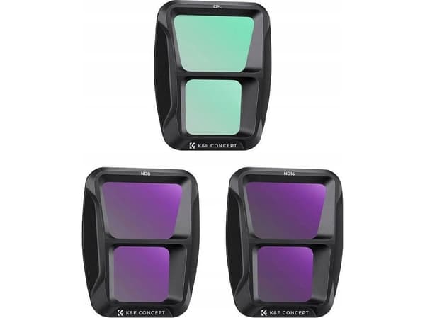 K&F-filter av CPL+ND8+ND16 K&F Concept-filtre for DJI Air 3