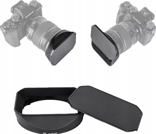 JJC Objektivhette Objektivhette + hette For Fujifilm Xf 16-55mm F/2.8 R Lm Wr / Lh-jxf1655