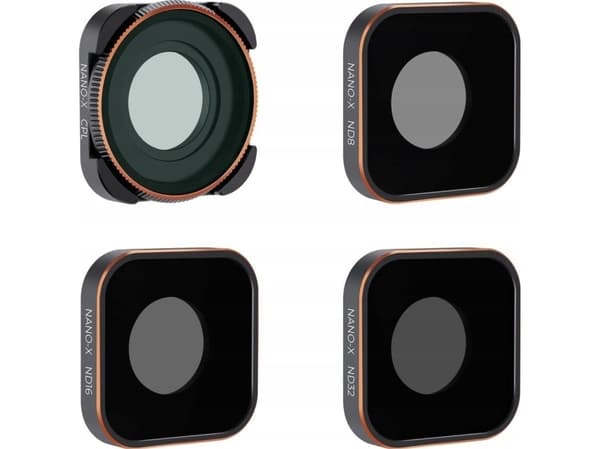 K&F Concept ND+CPL filter set (8/16/32) for GoPro Hero 9 / Hero 10 / Hero 11