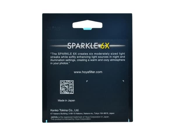Hoya SPARKLE 6X, 7.7 cm, Center spot camera filter, 1 pc(s)