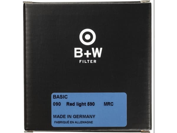 B+W suodatin 82mm punainen valo 590 MRC Basic (1102687)