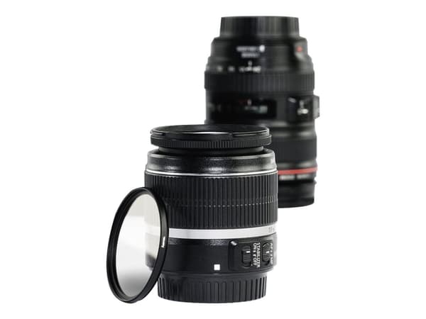 Hama UV Filter UV-390 (O-Haze) - Filter - absorbering av ultraviolett ljus - 77 mm