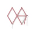 Miniatyrbild 1 av 3: Nanoleaf, Lines Skin Rosa Matt 9st