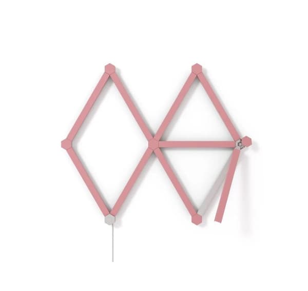 Nanoleaf, Lines Skin Rosa Matt 9st