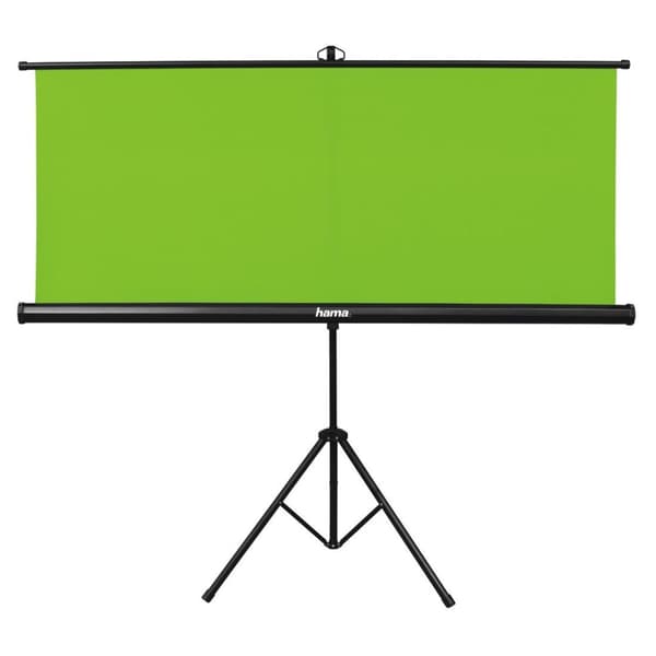 Hama Green Screen Bakgrund med stativ 180x180cm 2in1