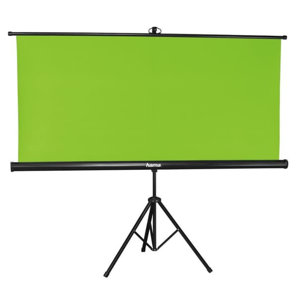 Hama Green Screen Bakgrund med stativ 180x180cm 2in1