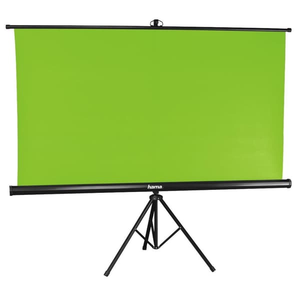 Hama Green Screen Bakgrund med stativ 180x180cm 2in1