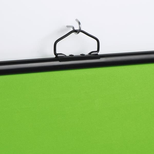 Hama Green Screen Bakgrund med stativ 180x180cm 2in1