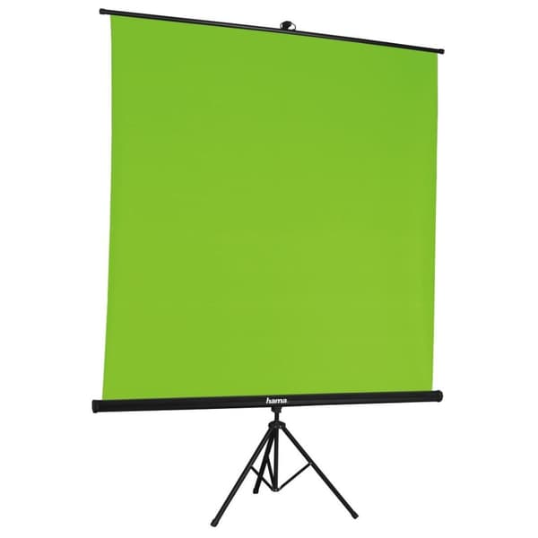 Hama Green Screen Bakgrund med stativ 180x180cm 2in1