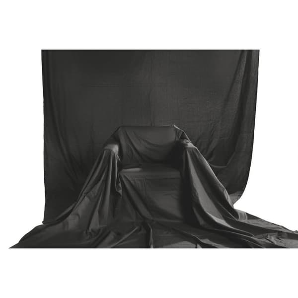 Hama 00021157 Hintergrundbildschirm Schwarz Baumwolle (00021157)