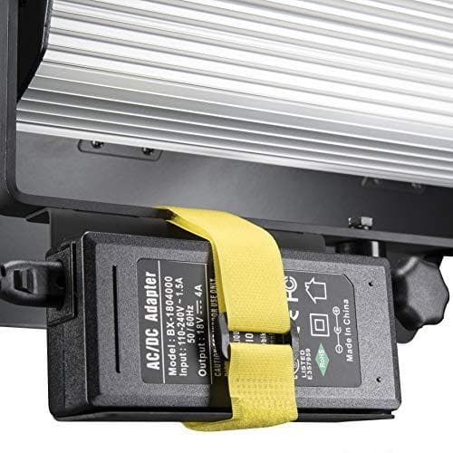 Walimex pro Sirius 160 Daylight – meget kraftigt 65W LED panellys, kontinuerligt lys, 65 watt til 6.000 lumen, dæmpbart, 5.600K CRI 93 aluminiumshus m