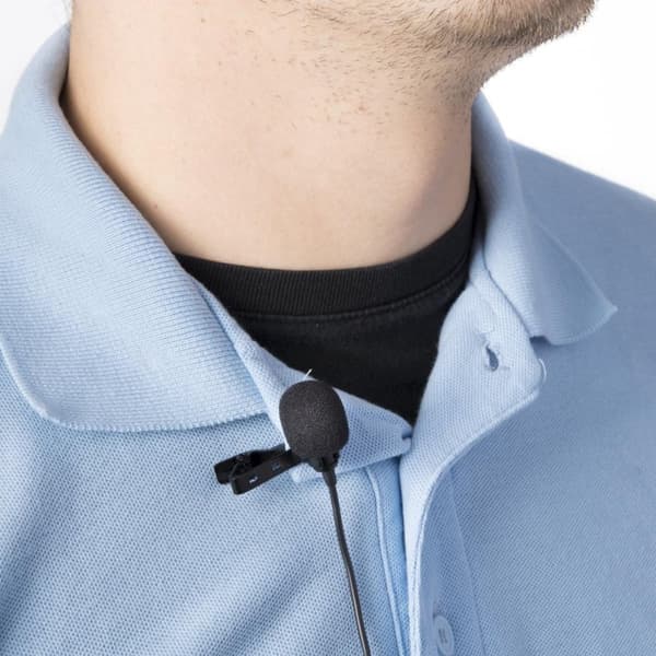 walimex Lavalier Wired Black