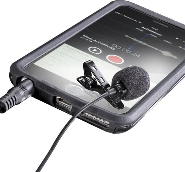 walimex Lavalier Wired Black