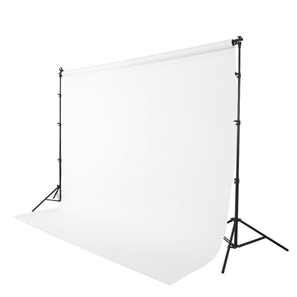 Hama fotobaggrundssystem til studiet og på farten, 158-295 cm, kan forlænges (00021202)