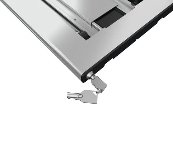Vogel's PTS 2010 tablet sikkerhedsetui 25,4 cm (10'') aluminium, sølv