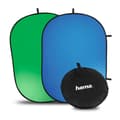 Miniatyrbillede 1 af 9: Hama Foldbar Baggrund 2i1 Grøn/Blå 150x200 cm